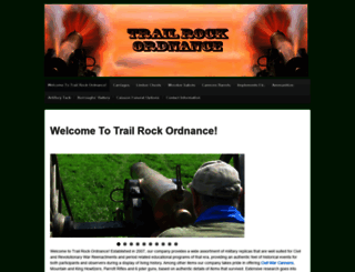 trailrockordnance.com screenshot