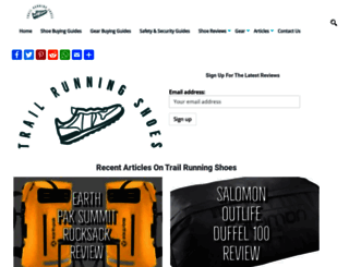 trailrunningshoes.co.uk screenshot