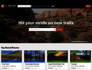 trailrunproject.com screenshot