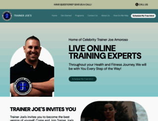 trainatjoes.com screenshot