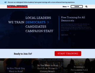 traindemocrats.org screenshot