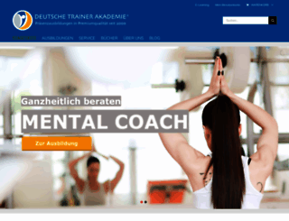 trainer-akademie.com screenshot