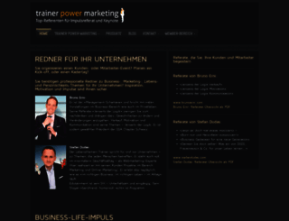 trainer-power-marketing.com screenshot
