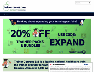 trainercourses.com screenshot
