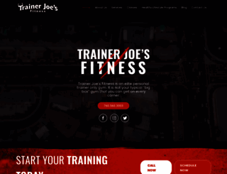 trainerjoefit.com screenshot