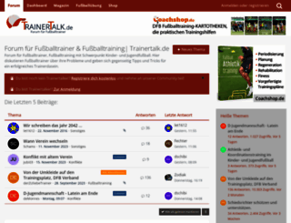 trainertalk.de screenshot