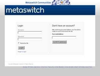 training.metaswitch.com screenshot