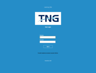 training.tng.com screenshot