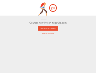 training.yogaglo.com screenshot