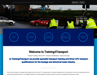 training4transport.com screenshot