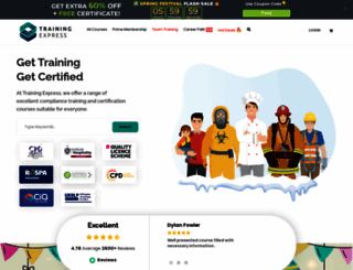 trainingexpress.org.uk screenshot