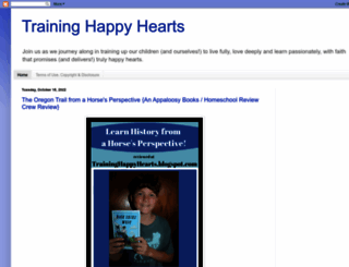 traininghappyhearts.blogspot.com screenshot