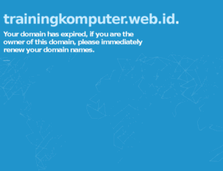 trainingkomputer.web.id screenshot