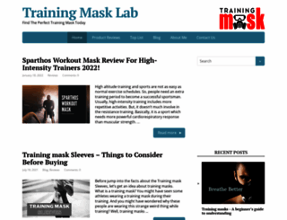 trainingmasklab.com screenshot