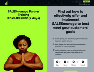 trainings.salesmanago.com screenshot
