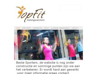 trainingscentrum-topfit.nl screenshot