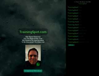 trainingspot.com screenshot