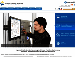 trainingsystemsaustralia.com.au screenshot