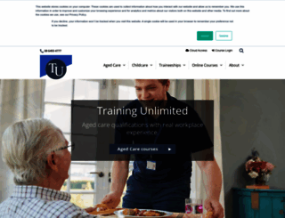 trainingunlimited.com.au screenshot