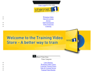 trainingvideostore.com.au screenshot