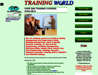 trainingworld.co.uk screenshot