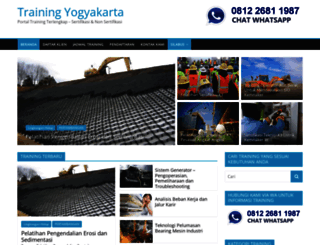 trainingyogyakarta.com screenshot