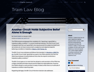 trainlawblog.com screenshot