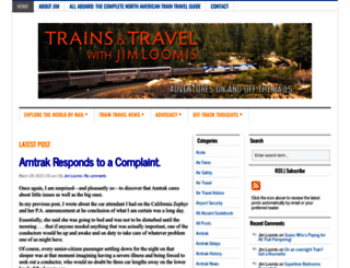 trainsandtravel.com screenshot
