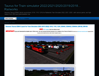trainsimcontents.blogspot.de screenshot