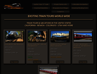trainsunlimitedtours.com screenshot