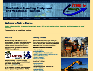 traintochange.org.uk screenshot