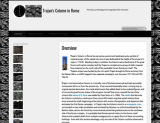 trajans-column.org screenshot