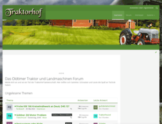 traktorhof.com screenshot
