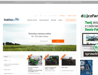 traktorpool.pl screenshot