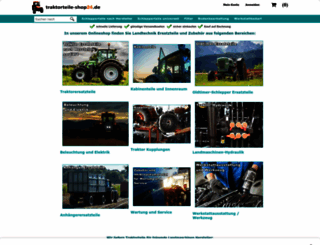 traktorteile-shop24.de screenshot
