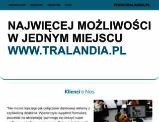 tralandia.pl screenshot