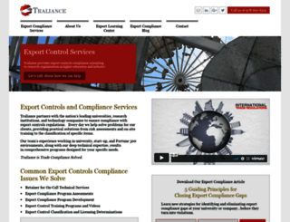 traliance.com screenshot