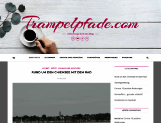 trampelpfade.com screenshot