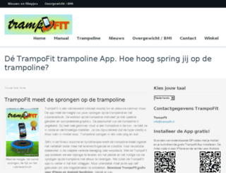 trampofit.nl screenshot