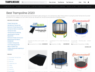 trampolineguide.biz screenshot