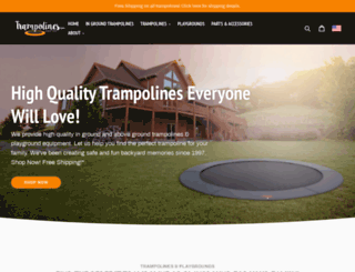 trampolines.com screenshot