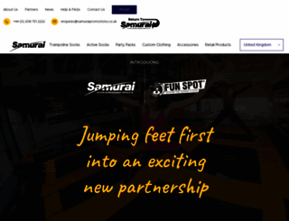 trampolinesocks.com screenshot