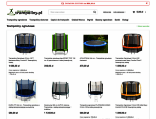 trampoliny.pl screenshot