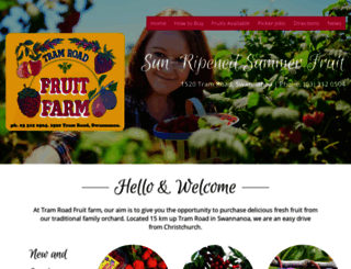 tramroadfruitfarm.co.nz screenshot