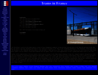 trams-in-france.net screenshot