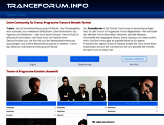 tranceforum.info screenshot