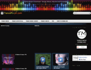 trancemorph.com screenshot
