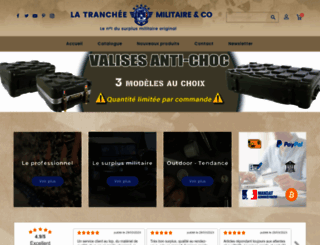trancheemilitaire.com screenshot