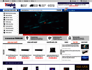 tranglinh.com.vn screenshot