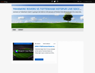 tranmere-vs-tottenham-live.over-blog.com screenshot